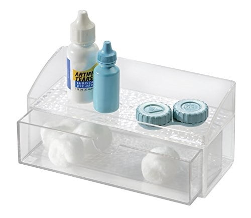 Mdesign Compact Plastic Bathroom Organizer Storage Center With 1