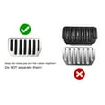 thumbnail image 2 of 2pc OE-Spec Track Design Silver Aluminum Clutch & Brake Pedal Covers For Subaru BRZ WRX STI Forester Impreza Legacy Outback Manual Transmission, 2 of 9