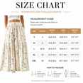 thumbnail image 6 of RDKTPXZ Women's Floral Palazzo Wide Leg Pants Elastic Waist, 1 Pack （S-XXL）, 6 of 6