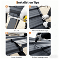 thumbnail image 2 of 20x20FT Heavy Duty Metal Carport, Rust/Wind/UV Resistant, All Weather Protection, Portable Shelter for Cars, SUVs, Trucks, RVs, Boats, 2 of 7