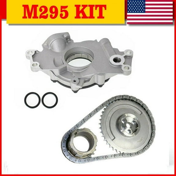 SUSUCAR timing chain kit m295 oil pump for 97-07 GM Chevy Chevrolet 4.8 5.3 5.7L 6.0L