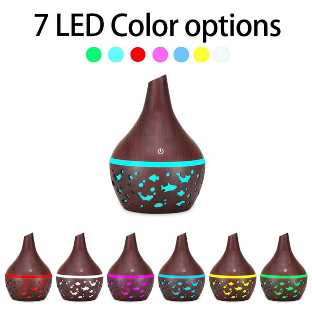Difusor de aceites aromáticos LED Humidificador de aromaterapia