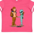 thumbnail image 4 of Inktastic Camping Bros Bigfoot and Alien Boys or Girls Toddler T-Shirt, 4 of 5