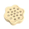 thumbnail image 3 of Soporte de flores en espiral Soledad de silicona Amarillo, 3 of 10
