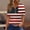 B244 Multicolor short sleeve shirts for women clearance under $5, variant on Women Tops under $5! Cagogo 4th of July Blouses for Womens Independence Day Stars Stripes American Flag Dressy Casual T-shirts Patriotic Graphic Short Sleeve Loose Cute Tunic Tops Clothing