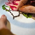 thumbnail image 4 of HONMEET DIY Cross Stitch Cloth White Embroidery Fabric for Various Stitching Patterns, 4 of 6