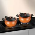 thumbnail image 4 of Hearth & Gear Kitchen Vacuum Micro Pressure For Fast Even Heating And Function Non Stick Pan Compatibility For Everyday Cooking The Coated Pan Flat Pan Stainless Steel Nonstick Pan 10 Skillet Set with, 4 of 6