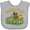 AC-Heather Grey, variant on Inktastic Grandma Camp With Camping Animals Boys or Girls Baby Bib