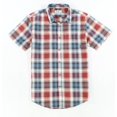 thumbnail image 1 of Billabong Mens MCY-Amigo Button Up Shirt, Red, Medium, 1 of 2