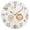 Gold Needle, variant on 10" Artistic Round Wall Decorative Desk Clock Wall Clock Home Decor Cute Lion Pattern