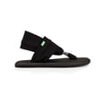 thumbnail image 3 of Sanuk Women's Yoga Sling Black Sandal - 7M, 3 of 4