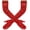 Red, variant on Women's Sheer Mesh Opera Gloves, Stretch Ruched Tulle Gloves for Parties, Formal Events and Costume Wear