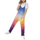 thumbnail image 1 of Odeerbi 5-14 Años Niñas de Verano Traje Estrelado Cielo Camisola Romper Primavera Casual Transpirable Cómodo Trajes Correa Bib Pantalones En General Traje de Juego, 1 of 6