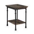 thumbnail image 1 of Sauder Canal Street Side Table, Carbon Oak, 426501, 1 of 7