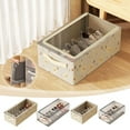 thumbnail image 1 of Caja De Almacenamiento Caja de almacenamiento plegable para zapatos con tapa transparente,organizador de plástico transparente de 1 pieza para armario. Rkxzt, 1 of 8