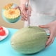 thumbnail image 1 of Cuchara de acero inoxidable para cortar frutas y sandías, cuchara redonda para helado, cuchara cortadora de frutas., 1 of 5