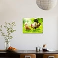 thumbnail image 5 of Rooster and Chickens Free Range Cock and Hens, Stretched Canvas Wall Art by Subbotina Anna Sold by Art.Com, 5 of 5