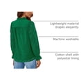 thumbnail image 4 of Blusa PRETTYGARDEN para Mujer con Escote en V y Encaje Calado XXL, 4 of 7