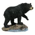 thumbnail image 6 of Rustic Wildlife Forest Black Bear Fishing By Rocky River Bank Figurine Decor, 6 of 9