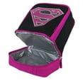 thumbnail image 5 of Thermos Dual Lunch Kit, Supergirl Caped Soft Lunch Box Insulated Lunchbox, 5 of 5