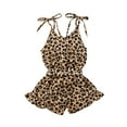 thumbnail image 2 of TheFound Combinaison une Pièce Sans Manches pour Filles, Short Imprimé, 2 of 6