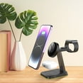thumbnail image 7 of XGFHYJEH Charging Station, Wireless Charging Station, Charging Station for Multiple Devices, Wireless Charging, 15W 3 in 1 Charging Station, Wireless Charge, for Android, Iphone, Apple, Samsung, Ipad, 7 of 7