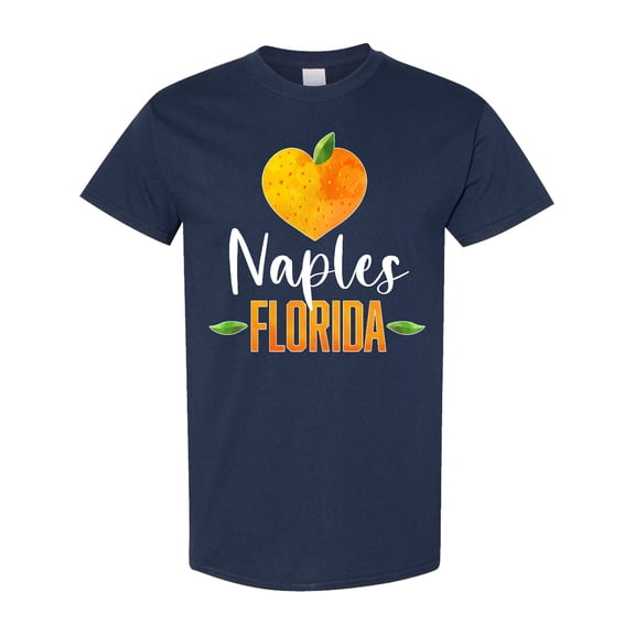 Inktastic Naples Florida Orange in Heart T-Shirt