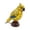 Yellow, variant on Cardinal Lamp, 3 Color Stained Glass Resin Bird Parrot Light, Portable Small Table Lamp with USB Plug for Home Decor, Office Desk, Bedroom, Livingroom,Blue