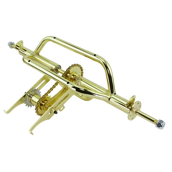 Bike 20-26 Trike Conversion Kit 1 Speed Coaster 5/8 axle HH-505 Gold.