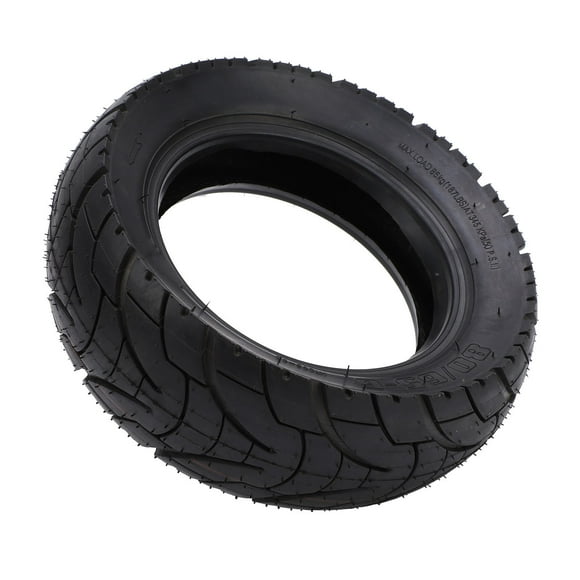 Electric Scooter Tire, 80/65-6 Vacuum Tire Flexible and Smooth Wear Resistance for Front and Rear Wheels