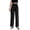 Black #812, variant on Bovemsi Casual Pants for Women 2025 New Women's High Waisted Straight Leg Trousers Beach Trousers with Pockets