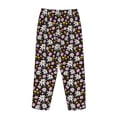 thumbnail image 5 of Goofa Daisies Flowers Printed Soft Pajama Pants for Women, Wide Leg Comfy Casual Lounge Yoga Pants-Small, 5 of 9