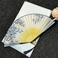 thumbnail image 2 of YWOAGH Elegant Paper Fans Set - Handheld Folding Fans for Events Dance Performances Parties Weddings and Decorations - Accessories for Celebrations Paper Fans set B, 2 of 4