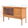 thumbnail image 4 of vidaXL Outdoor Rabbit Hutch Small Animal House Pet Cage 1 Layer Wood, 4 of 4