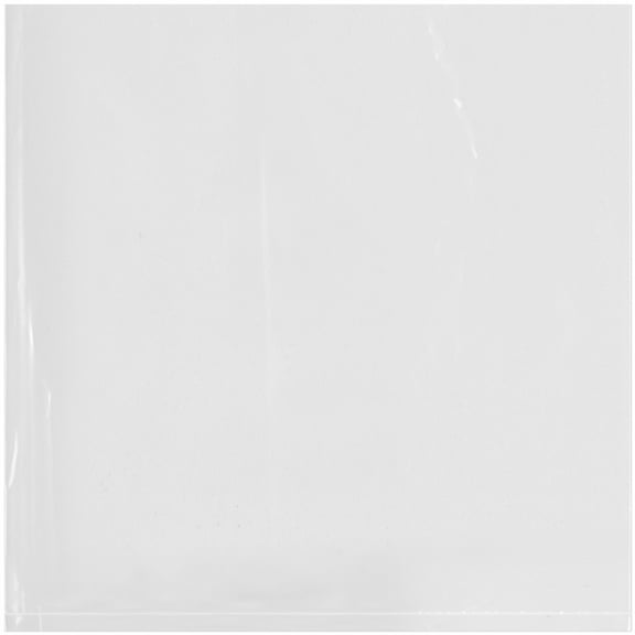 Plymor 8" x 8" (Pack of 200), 2 Mil Flat Open Clear Plastic Poly Bags