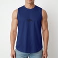 thumbnail image 2 of UAYOTSE Men Summer Sleeveless Tee Breathable Relaxed Fit Casual Tops for Beach Vacation Party,Sizes L, 2 of 9