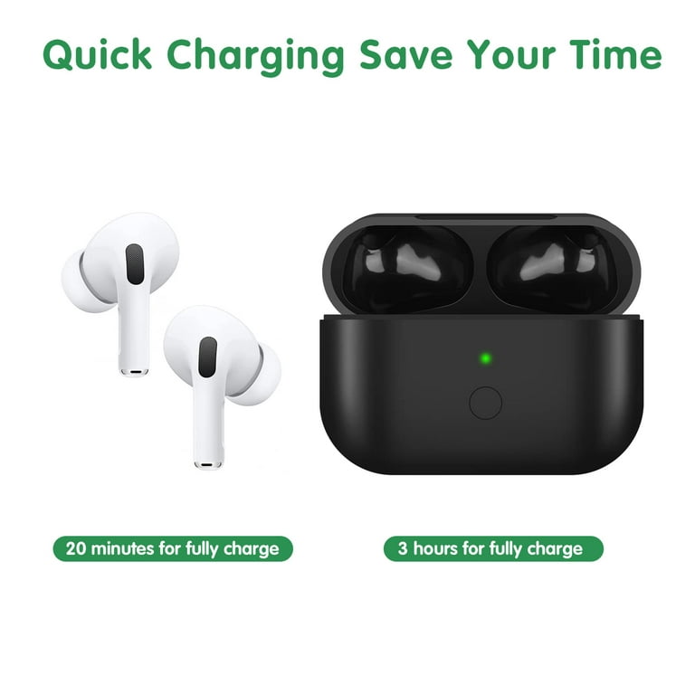 For AirPods 3rd Generation Charging Case Cover Wireless Charging Case  Compatible Bluetooth Sync Quick-Pairing Button