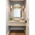 thumbnail image 2 of Decor Wonderland Rita Arch Modern Frameless Bathroom Vanity Mirror 23.6"W x 39.5"T, 2 of 5