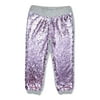 365 Kids from Garanimals Girls Sequin Jogger Pants, Sizes 4-10