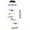 E, variant on Skegnu Holiday Gift Finder New Outdoor Solar Wind Chime Light LED Colorful Gradient EVA Ball Courtyard Wind Chime Clearance Under $5