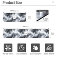thumbnail image 3 of Faucet Mat for Kitchen Sink 30'' Sink Splash Guard Mat Super Absorbent Fast Drying Drain Pad Rolling Cloud Marble, 3 of 9