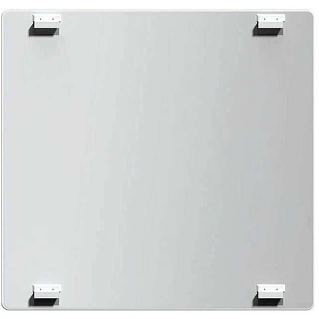 Lorell LLR18324 36 x 36 in. DIY Frameless Magnetic Glass Board, White