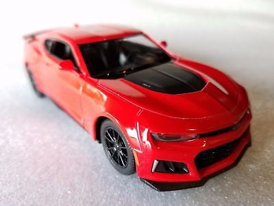 2017 Chevrolet Chevy Camaro ZL 1 Yellow Color Kinsmart 1:38 Die-Cast,Model,Toy,Car,Collectible,Collection