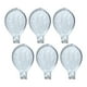 thumbnail image 1 of KAKOWELY 6 globos de látex de 36 pulgadas, de color sólido, para fiestas, cumpleaños, bodas y decoración (plateados)., 1 of 4