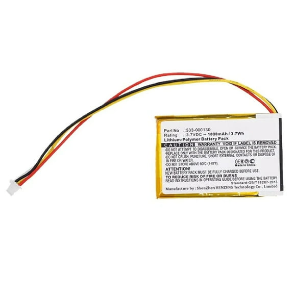 Batteries N Accessories BNA-WB-P12453 Keyboard Battery - Li-Pol, 3.7V, 1000mAh, Ultra High Capacity - Replacement for Logitech 533-000130 Battery