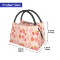 thumbnail image 2 of Easygdp Strawberry Bolsa de Almuerzo Insulada Reutilizable, Bolsa de Mano y Bandolera para Oficina, Trabajo, Viajes, 2 of 6