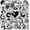 Black-b, variant on 50pcs Gothic Stickers Pack, Black and White Skull Stickers for Water Bottle Laptop Luggage Skateboard Planner Scrapbooking, Waterproof Vinyl Horror Decals for Teens Adults (Black-B)