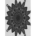 thumbnail image 1 of Ahgly Company Indoor Rectangle Patterned Mid Gray Novelty Area Rugs, 2' x 3', 1 of 6