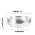 thumbnail image 2 of Stainless Steel Rice Washing Bowl - Fine Hole Metal Colander Basket for Quick Draining, Leak Proof Kitchen Strainer for Vegetables, Fruit, Tea & Rice Cleaning, Sink Storage Solution, 2 of 2