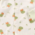 thumbnail image 7 of Kogui Baby Clothes Baby Boy Clothes Print One Piece Romper Baby Coming Home Outfits Newborn Boy Outfits 0 3 6 9 12 18 24 Months (Light Green,3-6 Months), 7 of 7